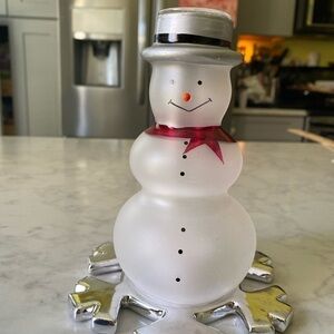2004 Avon Snowman Tealight Holder